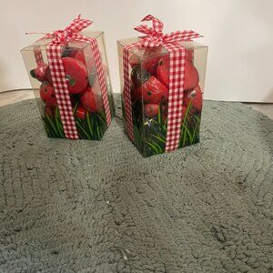 Crate & Barrel Ladybug Floating Candles Set of 18 x 2 packages =36 Candles